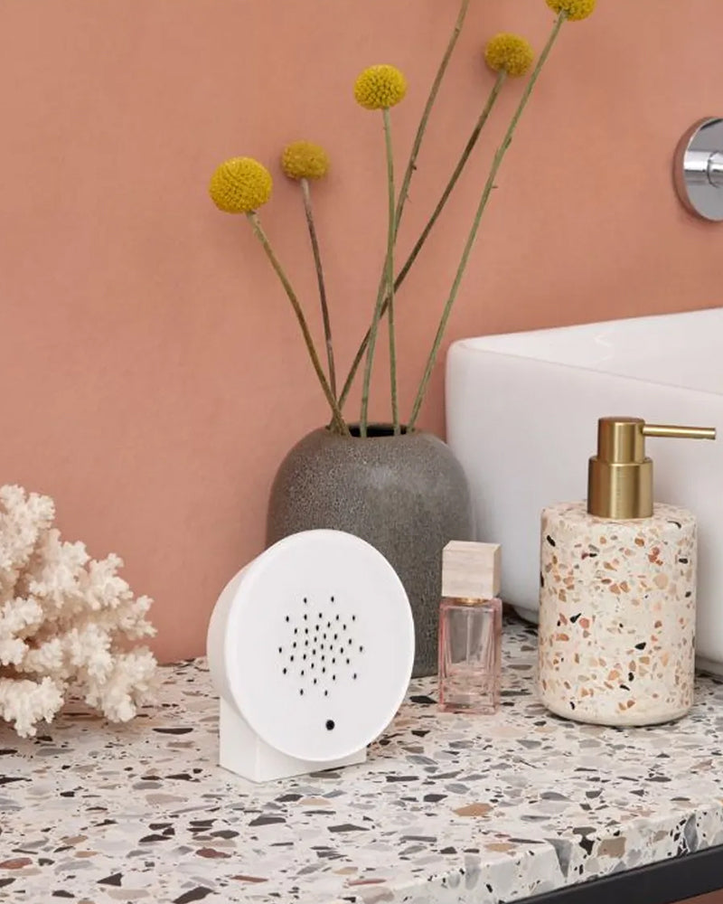 Hav og bølger lydkasse hvid